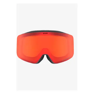 Uvex pwdr FM Síszemüveg - black/red/orange/clear