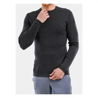 SmartWool Merino Baselayer Crew Boxed Férfi Felső - charcoal heather