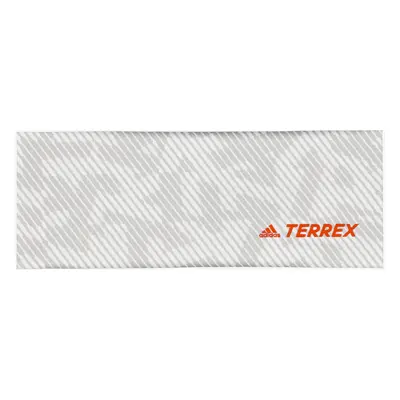 adidas TERREX AEROREADY Graphic Headband Fejpánt - white/grey