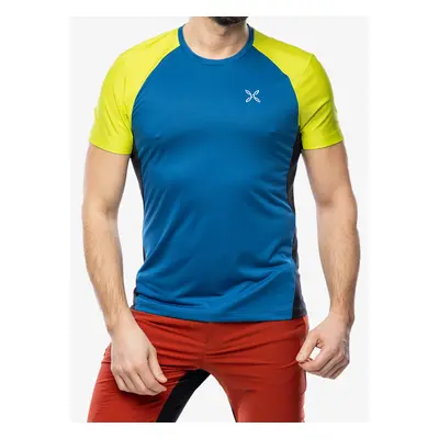 Montura Join T-shirt Gyorsan száradó póló - deep blue/lime green