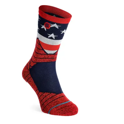 Stance American Qtr Túrazokni - red