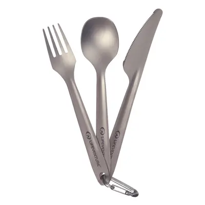 Lifeventure Superlight Titanium Cutlery Set Evőeszköz