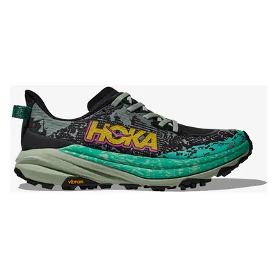 Hoka Speedgoat Női terepfutó cipő - black/aloe vera