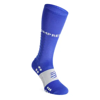 Compressport Compression Full Socks Run Futózokni - dazz blue/sugar