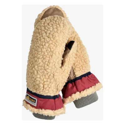 Elmer EM354 Teddy Mitten Gyapjú kesztyű - beige/wine