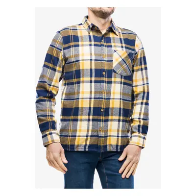 Black Diamond Project Flannel Ing - indigo/gold plaid