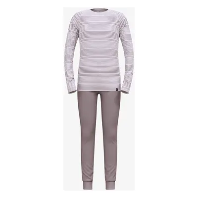 Odlo Active Warm Eco Set Set Long Termoaktív aláöltöző lányoknak - misty lilac/gray ridge