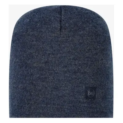 Buff Merino Fleece Beanie Sapka - navy