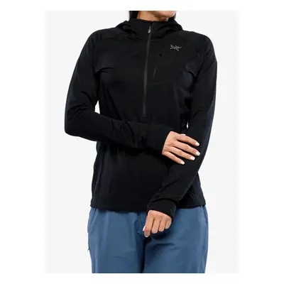 Arcteryx Delta Half Zip Hoody Női Polárfelső - black