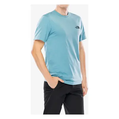 The North Face S/S Simple Dome Tee Pamutpóló - algae blue