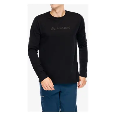 Vaude Logo LS T-Shirt Hosszúujjú - black