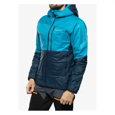 Norrona Falketind Thermo60 Hood Bélelt Kabát - hawaiian surf/indigo night