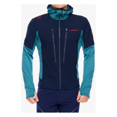 La Sportiva Session Tech Hoody Kapucnis felső - deep sea/hurricane