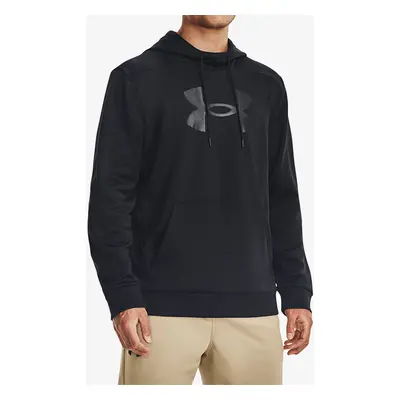 Under Armour Armour Fleece Big Logo Hoodie Kapucnis felső - black/black