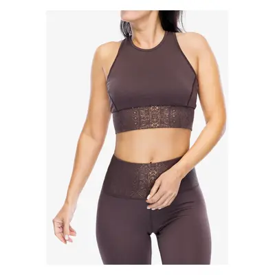 Super.natural Arabesque Lf Top Női top - raisin/copper