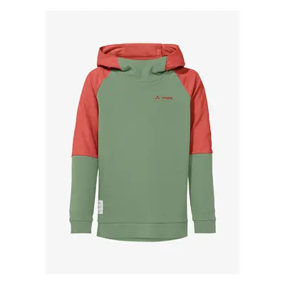 Vaude Hylax Hooded Pullover Gyermek pulóver - willow green