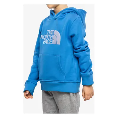 The North Face Drew Peak P/O Hoodie Fiú Pulóver - super sonic blue