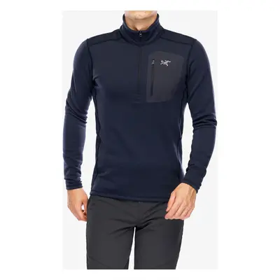 Arcteryx Rho Heavyweight Zip Neck Termoaktív felső - black sapphire