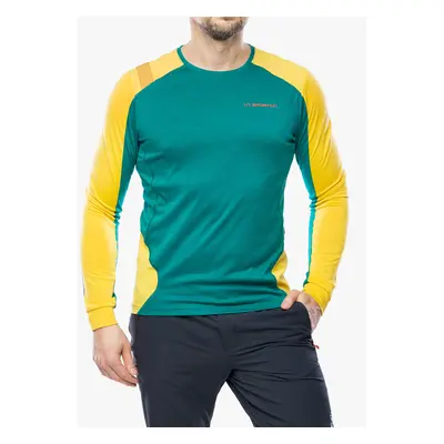 La Sportiva Beyond Long Sleeve Termoaktív felső - everglade/bamboo