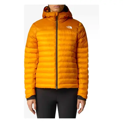 The North Face Terra Peak Hoodie Női bélelt kabát - apricot glaze/iron citrus