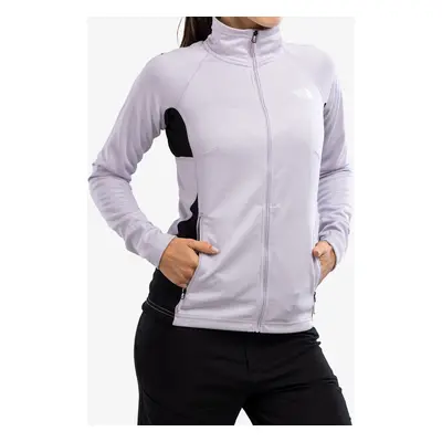 The North Face AO Midlayer FZ Cipzáras Női Felső - lavender fog white htr/black