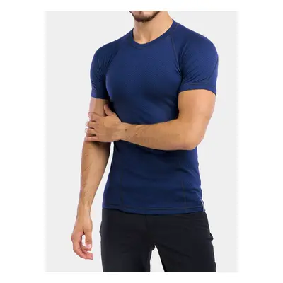 Sensor Merino DF Tee S/S Termoaktív Férfi Póló - deep blue