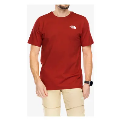 The North Face S/S Redbox Tee Nyomtatott póló - iron red