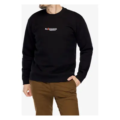 Black Diamond Heritage Wordmark Crewneck Felső - black