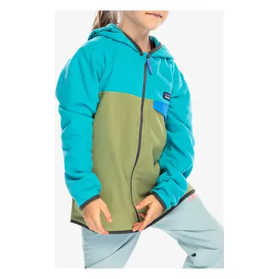 Patagonia Micro D Snap-T Jacket Gyermek pulóver - buckhorn green