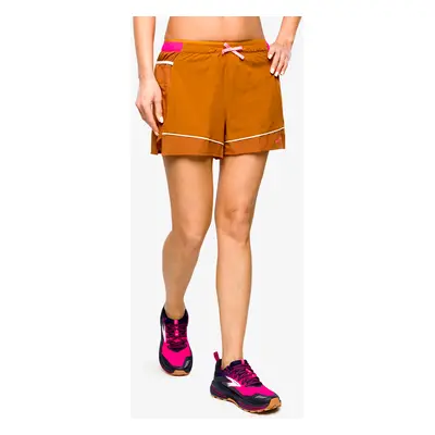 Brooks High Point 2-in-1 Short Női Rövid Futónadrág - hazelwood/ochre/fuchsia