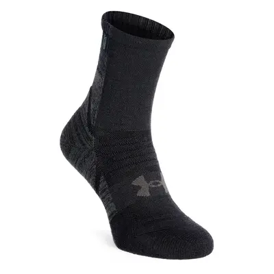 Under Armour ArmourDry Run Wool Futózokni - black/jet gray