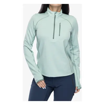 Smartwool Active Fleece 1/2 Zip Női felső - arctic green