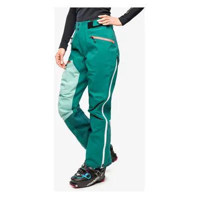 Ortovox Westalpen 3L Pants Női Esőnadrág - pacific green