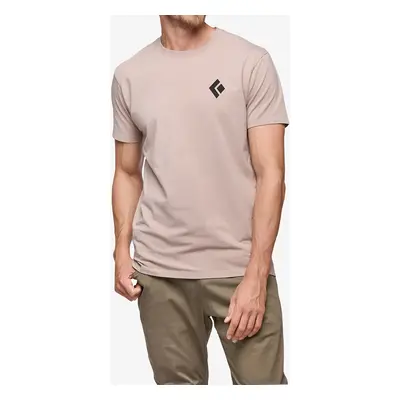 Black Diamond Equipment For Alpinist Tee Pamutpóló - pale mauve