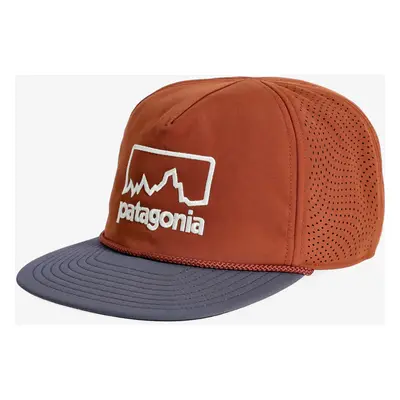 Patagonia Snowfarer Cap Baseball-Sapka - outline logo/fox red