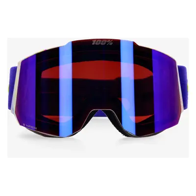 100% Snowcraft Hiper Síszemüveg - mirror violet lens