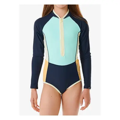 Rip Curl Block Party LS Surfsuit Gyermek overál - navy