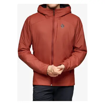 Black Diamond First Light Stretch Hoody Bélelt kabát - iron red