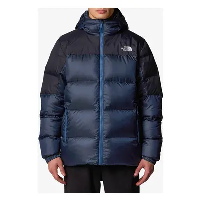 The North Face Diablo Down 2.0 Hoodie Pehelykabát - shady blue black heather