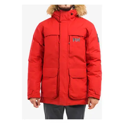 Helly Hansen Nordsjo Parka Férfi Télikabát - red