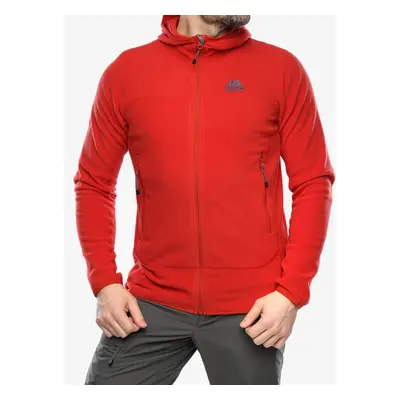 Mountain Equipment Micro Zip Jacket Polárdzseki - red rock