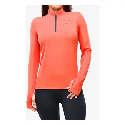 La Sportiva Swift Long Sleeve Női futófelső - cherry tomato/carbon