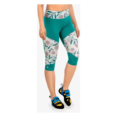 Ocun Rhea 3/4 Leggings Mászónadrág - green porvelain