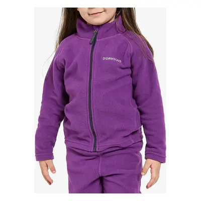 Didriksons Monte Full Zip Gyermek pulóver - royal purple