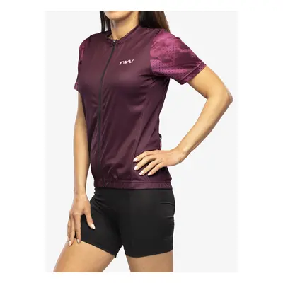 Northwave Origin Woman Jersey Short Sleeve Női Kerékpáros Póló - purple