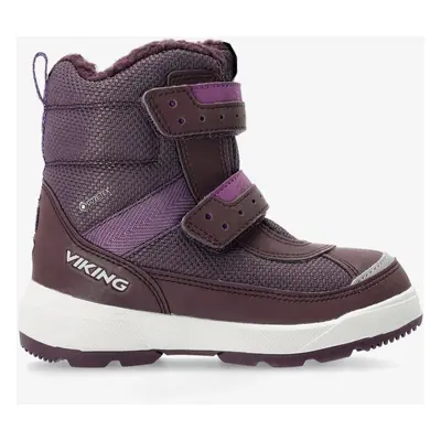 Viking Footwear Play Reflex Warm GTX 2V Kislány téli bakancs - grape/purple