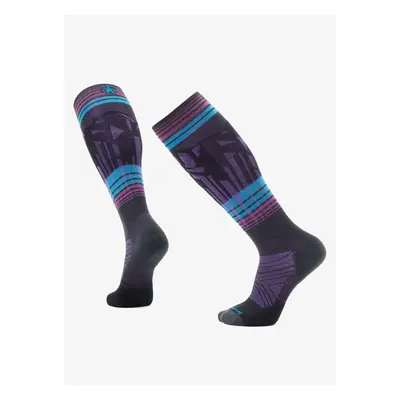 Smartwool Ski Targeted Cushion Summit Shot OTC Socks Sízokni - charcoal