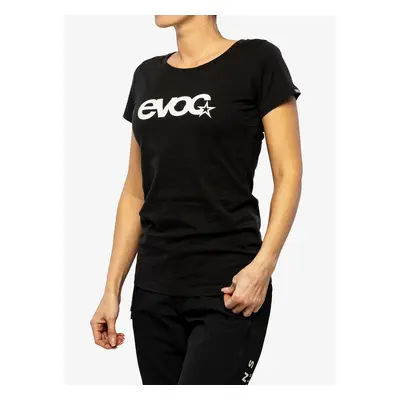 Evoc T-Shirt Logo Női Nyomtatott Póló - black