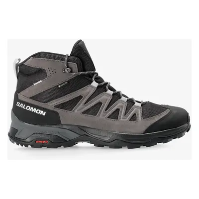 Salomon X Ward Leather Mid Gtx Gore-Tex Cipő - phantom/black/magnet