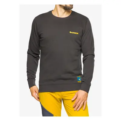 La Sportiva Climbing on the Moon Sweatshirt Férfi pulóver - carbon/giallo